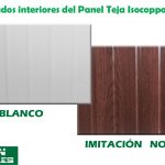 Acabados interiores panel teja Alubel